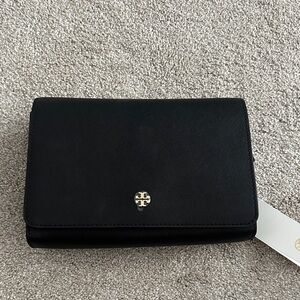 Tory Burch Black Emerson Combo Crossbody bag